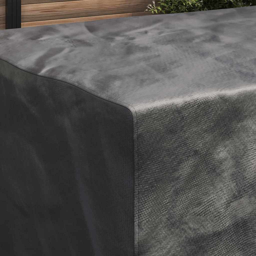 Outdoor Furniture Cover Black 210 x 130 x 70 cm 210D